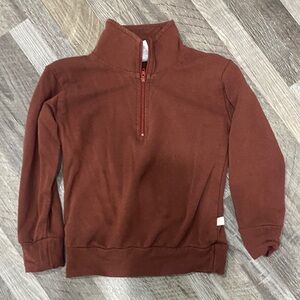 Jax & Lennon Baby Half-Zip Sweater 12-18M